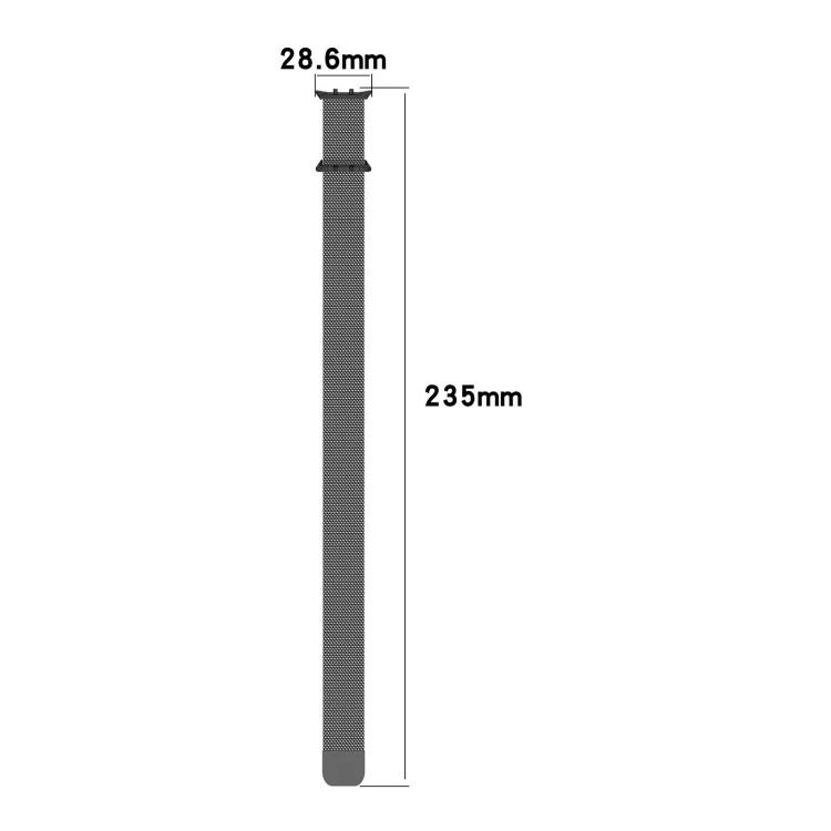 SYA0027247_B4.webp Milan Magnetic Buckle Steel Mesh Watch Band - Image 5