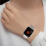 Milan Magnetic Buckle Steel Mesh Watch Band - Image 6
