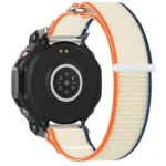 For Amazfit T-Rex 3 Two Tone Nylon Hook and Loop Fastener Watch Band - Image 7