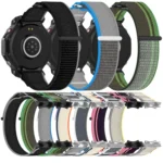 For Amazfit T-Rex 3 Two Tone Nylon Hook and Loop Fastener Watch Band - Image 3