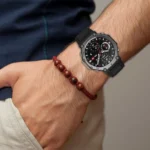 Two Tone Needle Buckle Silicone Watch Band - Image 8