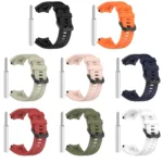 Solid Color Needle Buckle Silicone Watch Band - Image 4