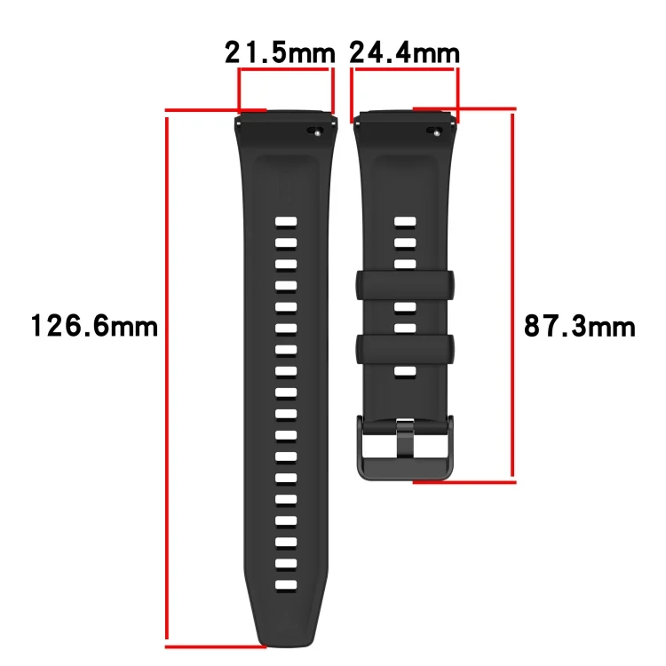 SYA0027257_B4.webp Black Steel Buckle Liquid Silicone Watch Band - Image 5