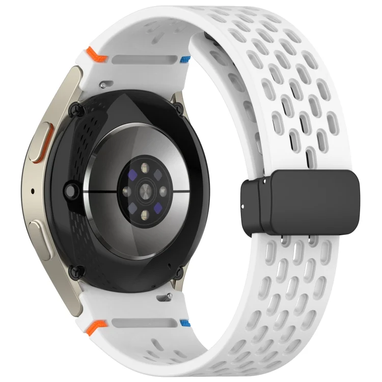 SYA002725901A_1.webp Holes Style Stitched Folding Buckle Silicone Watch Band - Image 7