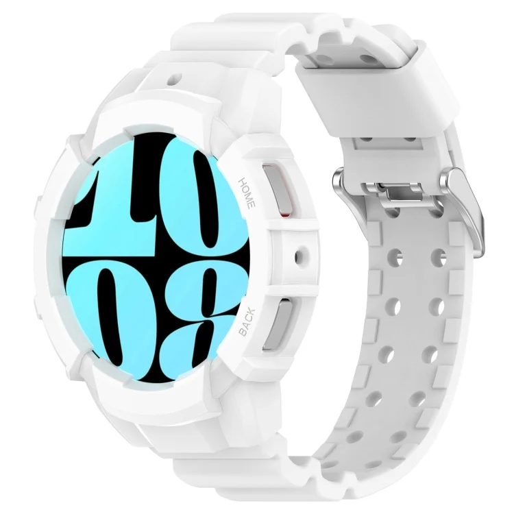 Armor Silicone Watch Band with Watch Case Set