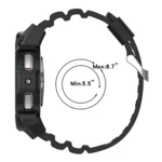 Armor Silicone Watch Band with Watch Case Set - Image 3