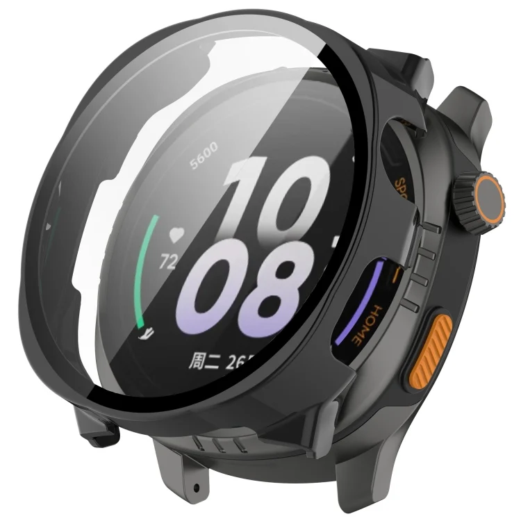 Tempered Film Integrated PC Watch Protective Case