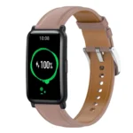 Stainless Steel Quick Release Buckle 20mm Genuine Leather Watch Band