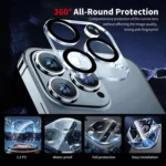 ENKAY Hat-Prince Card Slot Wallet TPU Back Leather Phone Case with Lens Film, For iPhone 15 Pro Max, For iPhone 15 Pro, For iPhone 15 Plus, For iPhone 15 - Image 9