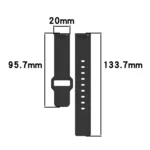 I-Shaped Silicone Watch Band - Image 5
