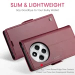 CaseMe 023 Butterfly Buckle Litchi Texture RFID Anti-theft Leather Phone Case, For Redmi 14C - Image 3