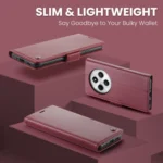 CaseMe 023 Butterfly Buckle Litchi Texture RFID Anti-theft Leather Phone Case, For Redmi 14C - Image 5