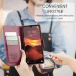 CaseMe 023 Butterfly Buckle Litchi Texture RFID Anti-theft Leather Phone Case, For Redmi 14C - Image 7