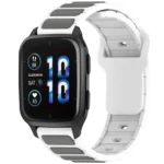 Two Color I-Shaped Silicone Watch Band