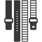 Two Color I-Shaped Silicone Watch Band - Image 5