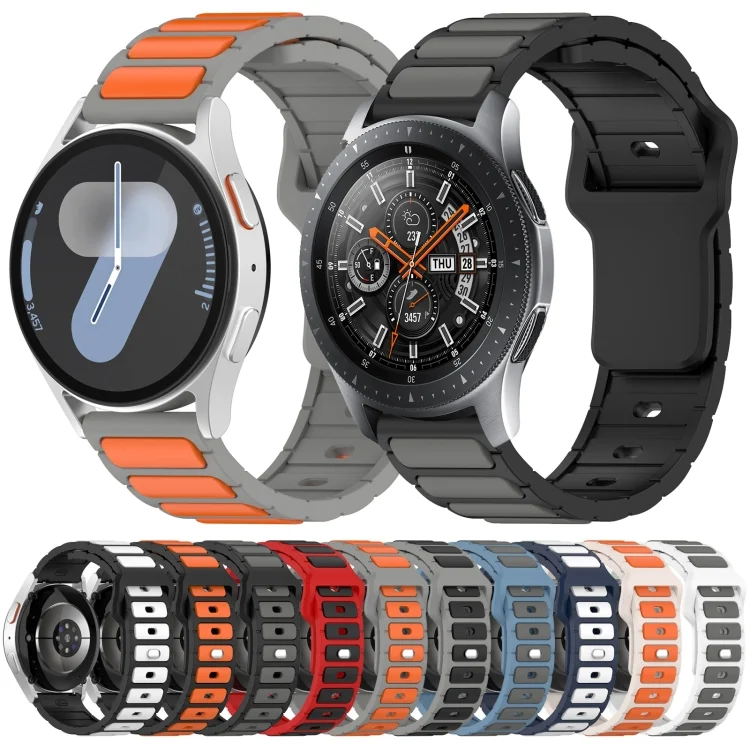 SYA0027374_B1.webp Two Color I-Shaped Silicone Watch Band - Image 2