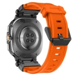 Black Connector Quick Release Silicone Watch Band - Image 7