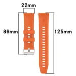 Quick Release Two Side Stitching Silicone Watch Band - Image 5