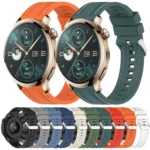 Quick Release Two Side Stitching Silicone Watch Band - Image 2