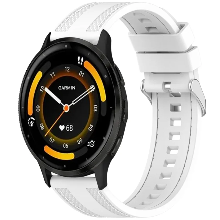 SYA002745101A.webp Quick Release Two Side Stitching Silicone Watch Band - Image 1