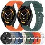 Quick Release Two Side Stitching Silicone Watch Band - Image 2