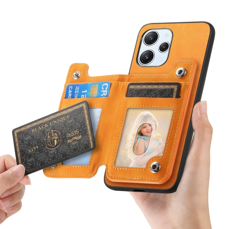 SYA002745420A_3.webp Retro MagSafe Zipper Wallet Card Bag Back Phone Case, For Xiaomi 15 Pro, For Xiaomi 15 - Image 5
