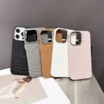Wave MagSafe Silver Lens Frame TPU Phone Case, For iPhone 15 Pro Max, For iPhone 15 Pro, For iPhone 15 Plus, For iPhone 15 - Image 2