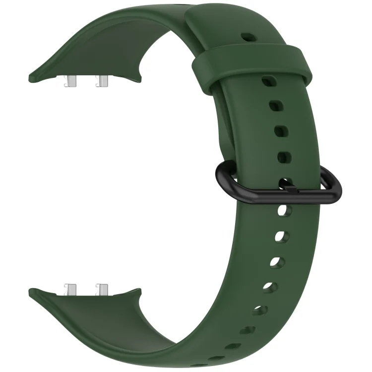 SYA002746501A_2.webp Solid Color Black Buckle Soft Silicone Watch Band - Image 8