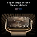 KL08 2.04 inch Color Screen Smart Watch Steel Strap, Support Bluetooth Call - Image 2