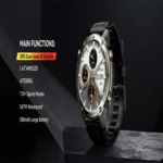 DM56 1.43 inch Color Screen Smart Watch, Support Bluetooth Call / Health Monitoring - Image 3