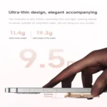 KM66 1.75 inch Color Screen Smart Watch Milan Steel Strap, Support Bluetooth Call - Image 3