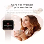 KM66 1.75 inch Color Screen Smart Watch Milan Steel Strap, Support Bluetooth Call - Image 5