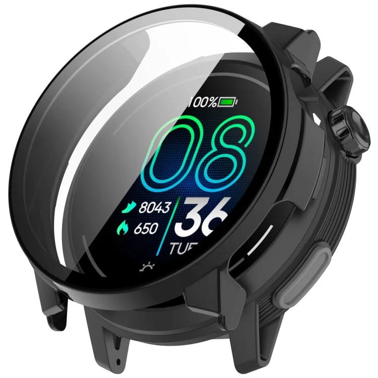Tempered Film Integrated PC Watch Protective Case