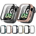 Tempered Film Integrated PC Watch Protective Case - Image 2