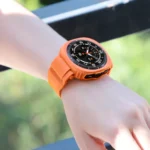 Holes Style PC Watch Case Integrated TPU Watch Band - Image 6