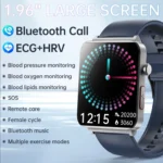 KS03 Pro 1.96 inch Color Screen Smart Watch, Support Bluetooth Call / Health Monitoring - Image 2