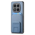 Carbon Fiber Card Bag Fold Stand Phone Case, For Redmi Note 14 Pro 5G - Image 3