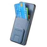 Carbon Fiber Card Bag Fold Stand Phone Case, For Redmi Note 14 Pro 5G - Image 5