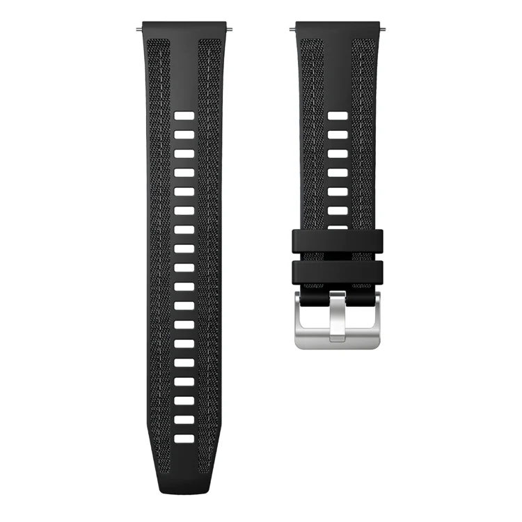 SYA002757801A_2.webp Push Connector 22mm Hybrid Nylon Silicone Watch Band - Image 7