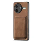 Retro Leather Card Bag Magnetic Phone Case, For Redmi K80 Pro, For Redmi K80, For Xiaomi 15 Pro - Image 3