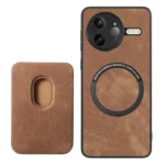 Retro Leather Card Bag Magnetic Phone Case, For Redmi K80 Pro, For Redmi K80, For Xiaomi 15 Pro - Image 4