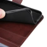 ENKAY Card Wallet Calf Texture Leather Phone Case with Screen Film, For Redmi 15C Global 171.5mm / Poco C85, For Redmi 15C 5G /  4G EU 173.1mm, For Redmi A5 173mm, For Redmi A5 171.7mm - Image 8