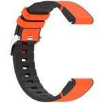 Quick Release Buckle 20mm Silicone Leather Watch Band - Image 9