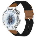 Nylon Leather Hybrid Woven Watch Band