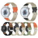 Nylon Leather Hybrid Woven Watch Band - Image 2
