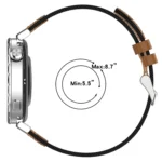 Nylon Leather Hybrid Woven Watch Band - Image 4