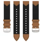 Nylon Leather Hybrid Woven Watch Band - Image 5