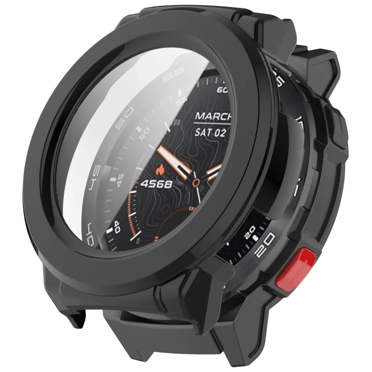 Tempered Film Integrated PC Watch Protective Case