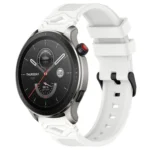 Dotted Black Buckle Silicone Watch Band