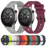 Dotted Black Buckle Silicone Watch Band - Image 2